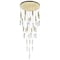 Cwi Lighting Olinda LED Integrated Satin Gold Chandelier 1606P33-37-602 - alternate 6